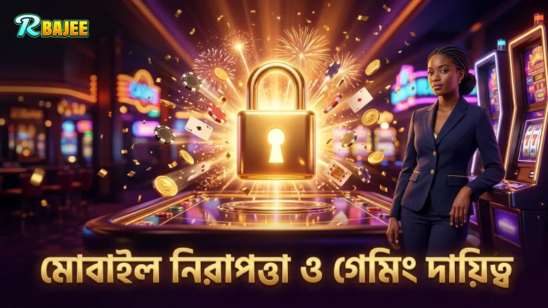 মোবাইল নিরাপত্তা ও দায়িত্বশীল গেমিং Rbajee-র অঙ্গীকার।