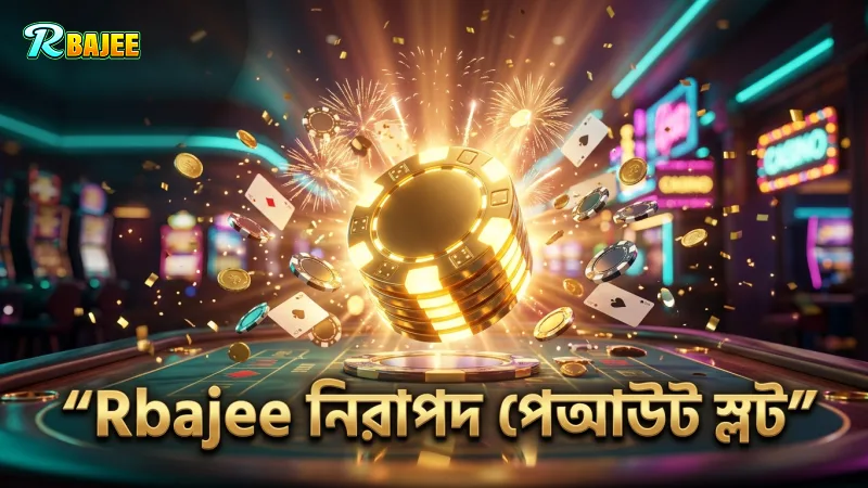 উচ্চ ঝুঁকির স্লটে Rbajee নিরাপদ ও ভেরিফাইড পেআউট