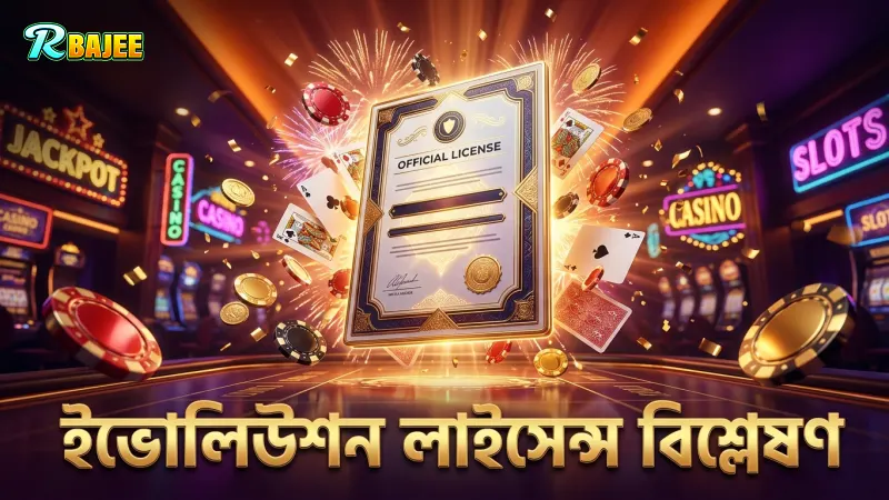 ইভোলিউশন লাইসেন্স ও স্ক্রিনশট বিশ্লেষণ থেকে বোনাস জেতার পথ খুঁজুন