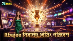 Rbajee প্ল্যাটফর্মে নিরাপদ ও বিশ্বস্ত গেমিং পরিবেশ