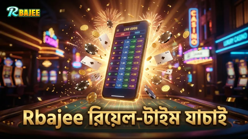 Rbajee রিয়েল-টাইম ডাটা যাচাই করে নিরাপদ বাজি নিশ্চিত করে