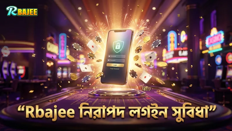 Rbajee-তে নিরাপদ লগইন ও দ্রুত পেআউট সুবিধা