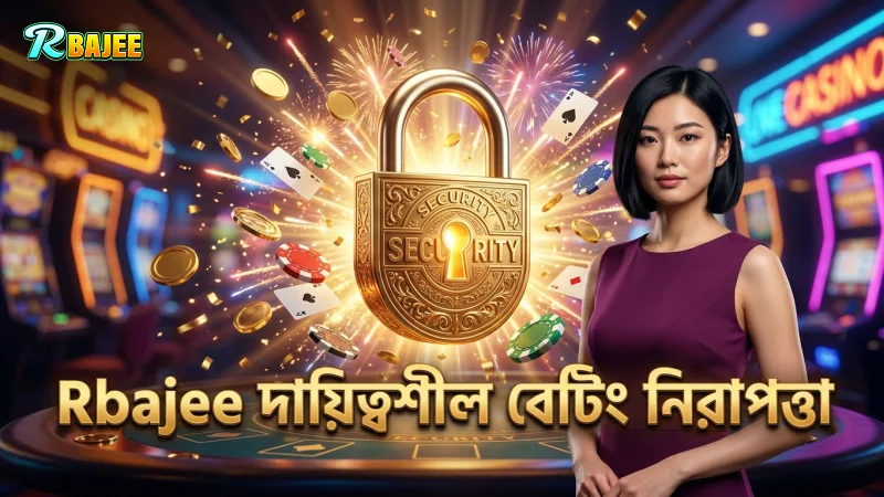 দায়িত্বশীল বেটিং-এ Rbajee-এর নিরাপত্তা নীতি।