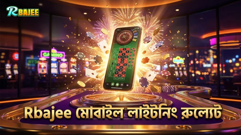 Rbajee অ্যাপে মোবাইল থেকে দ্রুত লাইটনিং রুল্যেট শুরু করুন
