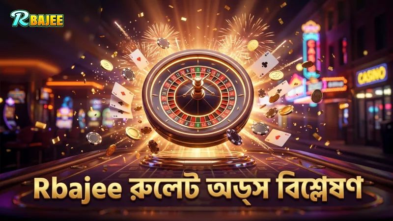 রুলেট হুইল ও অডস বিশ্লেষণে Rbajee দক্ষতা নিশ্চিত করে