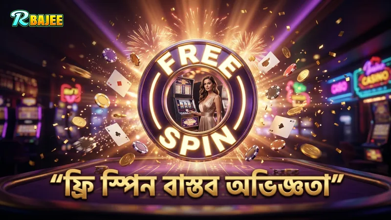 ফ্রি স্পিন রাউন্ডে বাস্তব সময়ের অভিজ্ঞতা তুলে ধরে