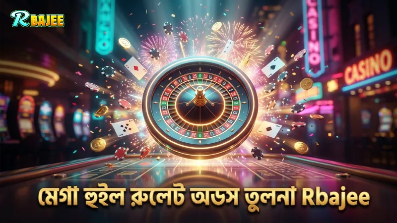 মেগা হুইল এবং রুলেটের সেগমেন্ট অডস তুলনামূলক বিশ্লেষণ।