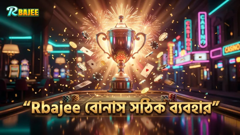 Rbajee ক্যাসিনোর বোনাস নীতিমালা বুঝে সঠিকভাবে ব্যবহার করুন