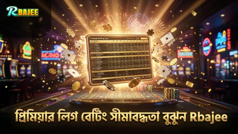 প্রিমিয়ার লিগ ফুটবল বেটিংয়ের সীমাবদ্ধতা বুঝে কাজ করুন