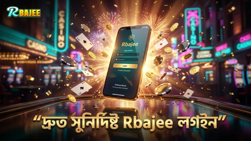 Rbajee লগইন প্রক্রিয়াটি দ্রুত ও সুনির্দিষ্ট