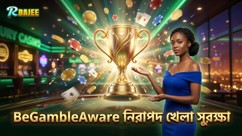 BeGambleAware-এর সহযোগিতায় নিরাপদ খেলার পরিবেশ রক্ষণাবেক্ষণ।