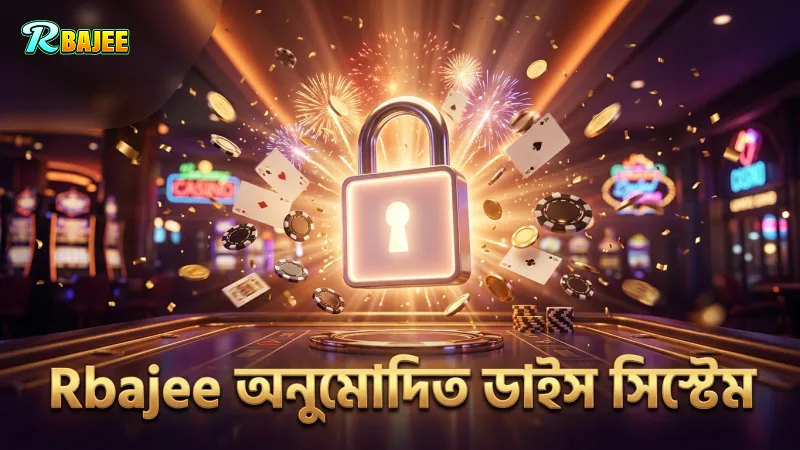 Rbajee এর অনুমোদিত র্যান্ডম ডাইস সিস্টেম নিরাপত্তা নিশ্চিত করে